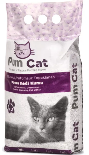 Pum Cat Kokusuz İnce Taneli 5 lt Kedi Kumu