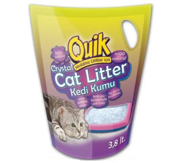 Quik Silica 3.8 lt Kedi Kumu