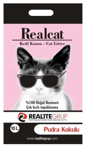 Realcat Pudra Kokulu 10 lt Kedi Kumu