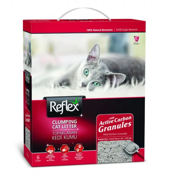 Reflex Active Carbon Granules 6 lt Kedi Kumu