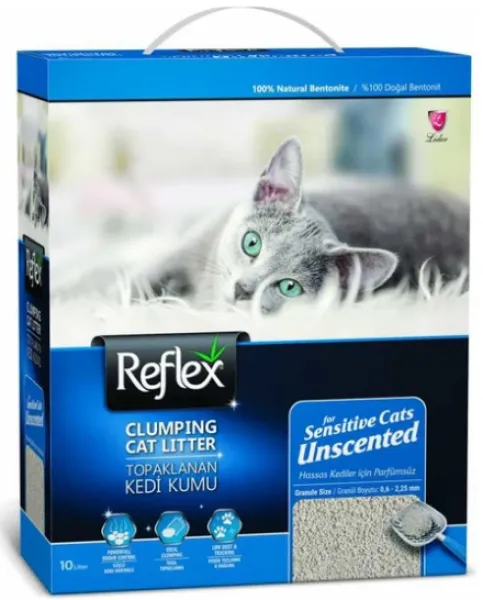 Reflex Sensitive Kokusuz 10 lt Kedi Kumu