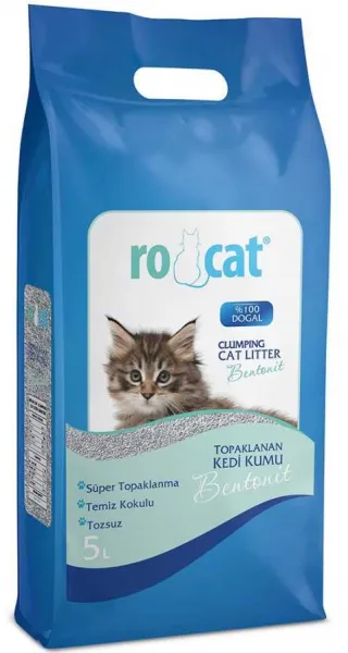 Ro Cat Marsilya Sabunu Kokulu İnce Taneli 5 lt Kedi Kumu