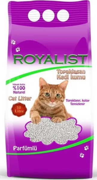 Royalist Bentonitli Lavanta Parfümlü 5 lt Kedi Kumu