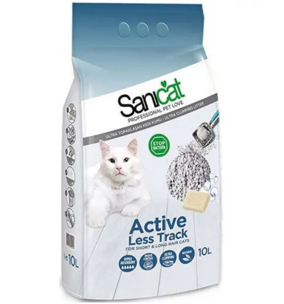 Sanicat Active Less Track Marsilya Sabunu 10 lt Kedi Kumu