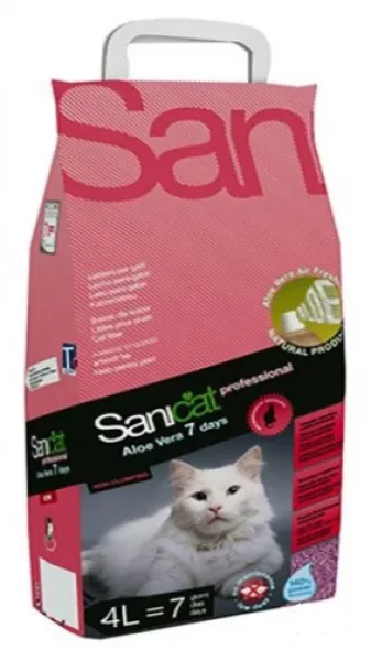 Sanicat Aloe Veralı 4 lt Kedi Kumu