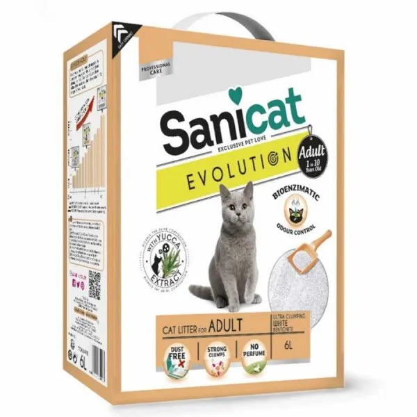 Sanicat Evolution Adult 6 lt Kedi Kumu