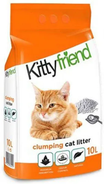 Sanicat Kitty Friend Lavanta Aromalı Topaklanan 10 lt Kedi Kumu