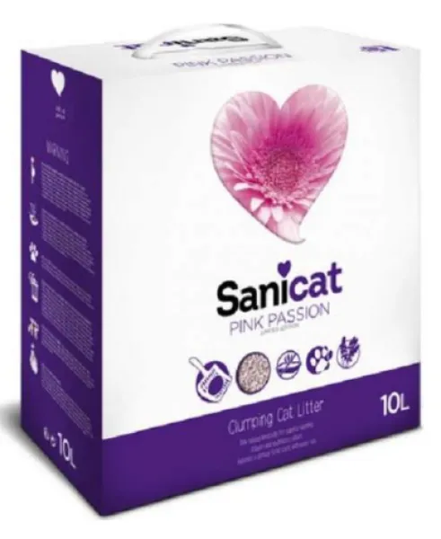 Sanicat Pink Passion 10 Lt Kedi Kumu