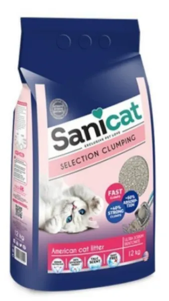 Sanicat Selection Topaklanan 12 kg Kedi Kumu