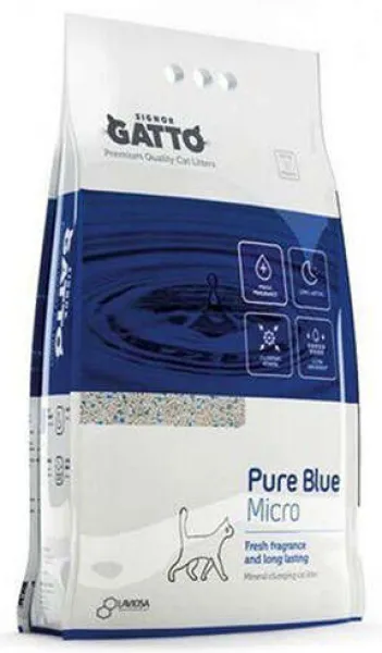 Signor Gatto Pure Blue Fresh İnce Taneli 10 lt Kedi Kumu