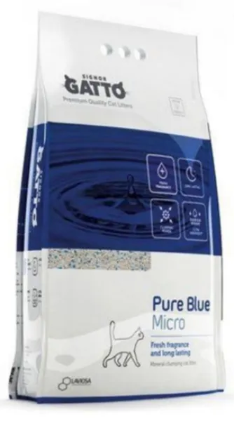 Signor Gatto Pure Blue Fresh İnce Taneli 5 lt Kedi Kumu