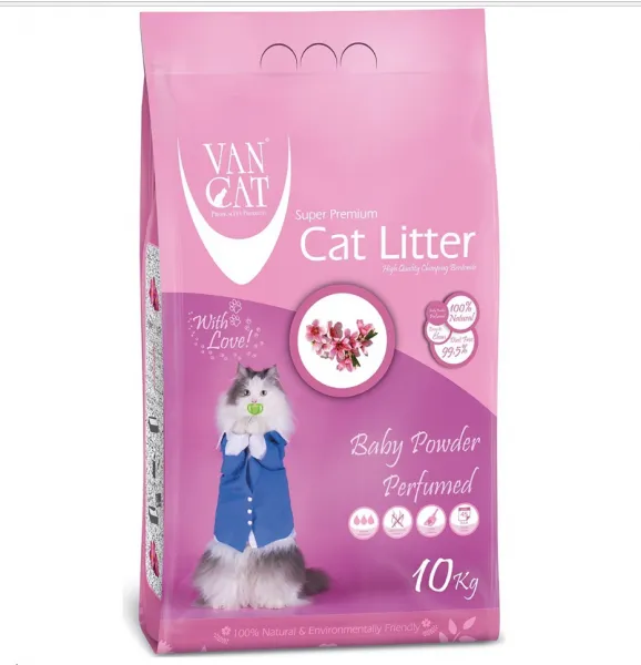 Vancat Baby Powder İnce Taneli 10 kg Kedi Kumu