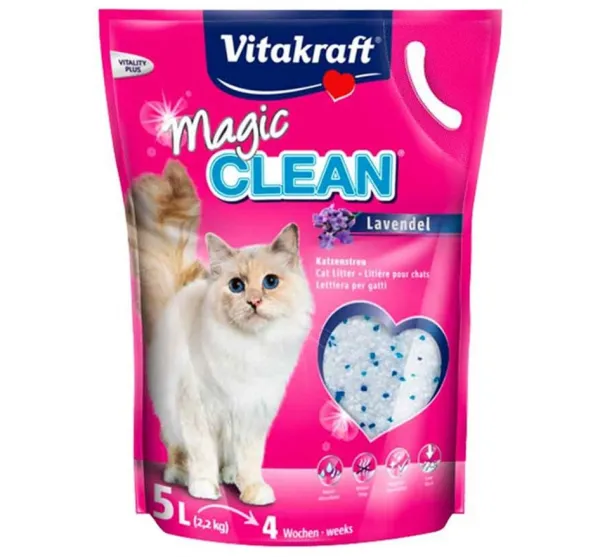 Vitakraft Magic Clean Lavanta Kokulu 5 lt Kedi Kumu