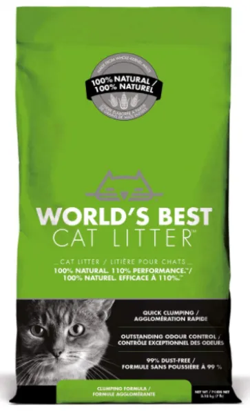 World's Best Clumping Liter 3.18 kg Kedi Kumu