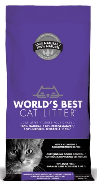 World's Best Scented Multiple Cat Clumping Formula, 3.63 kg Kedi Kumu