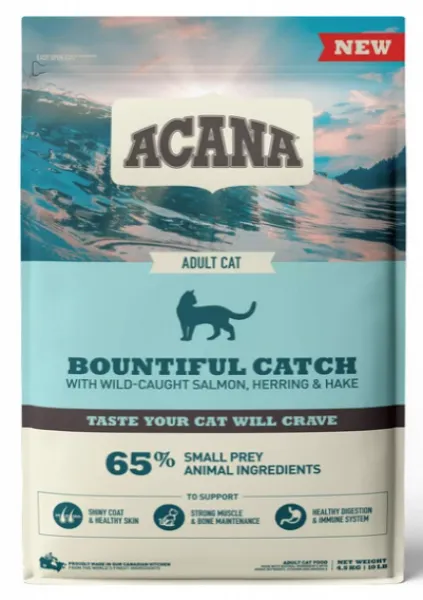 Acana Bountiful Catch Yetişkin  4.5 kg Kedi Maması