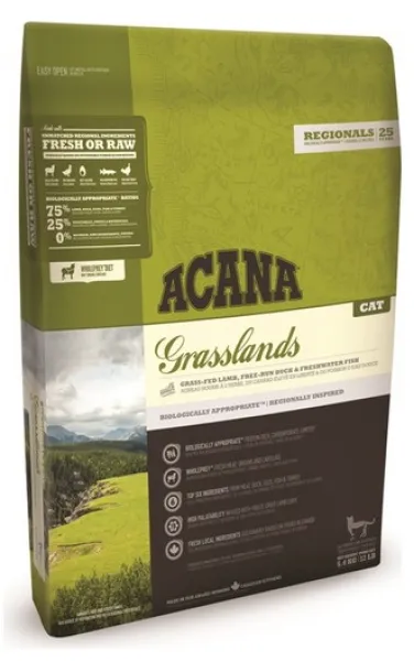 Acana Grasslands Ördek ve Bıldırcınlı 1.8 kg Kedi Maması