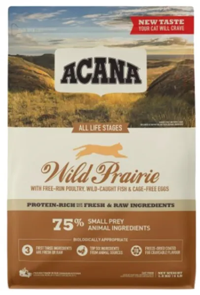 Acana Wild Prairie Tavuk ve Balıklı 4.5 kg Kedi Maması