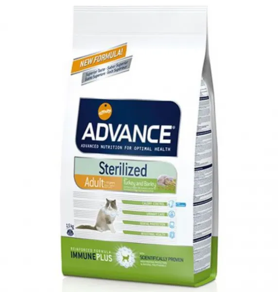 Advance Sterilized Hindili 1.5 kg Kedi Maması