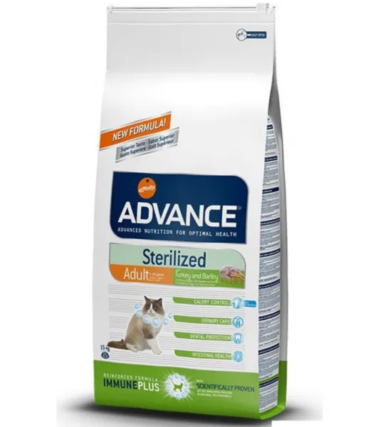 Advance Sterilized Hindili 15 kg Kedi Maması