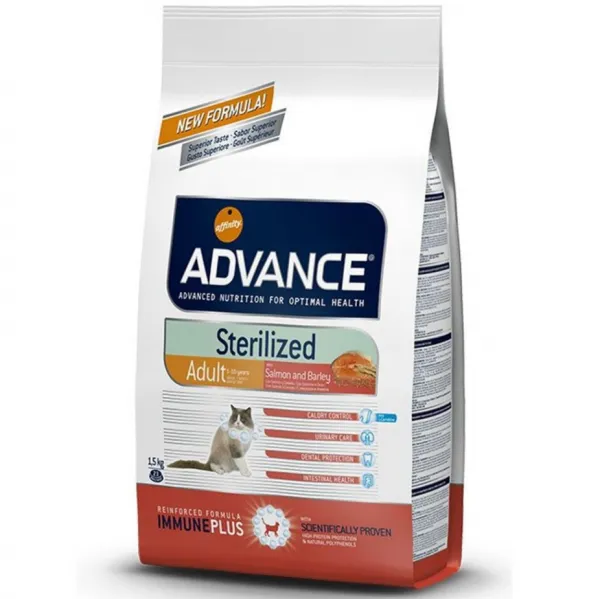 Advance Sterilized Somonlu 3 kg Kedi Maması