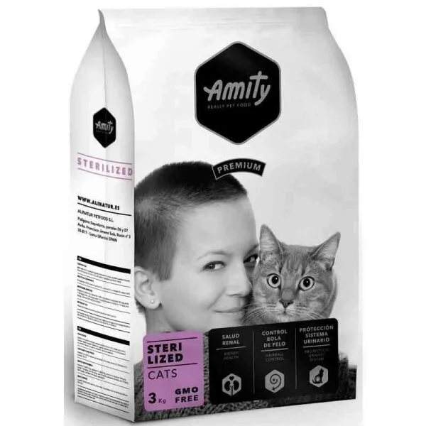 Amity Sterilised Tavuklu Yetişkin 1.5 kg 1500 gr Kedi Maması