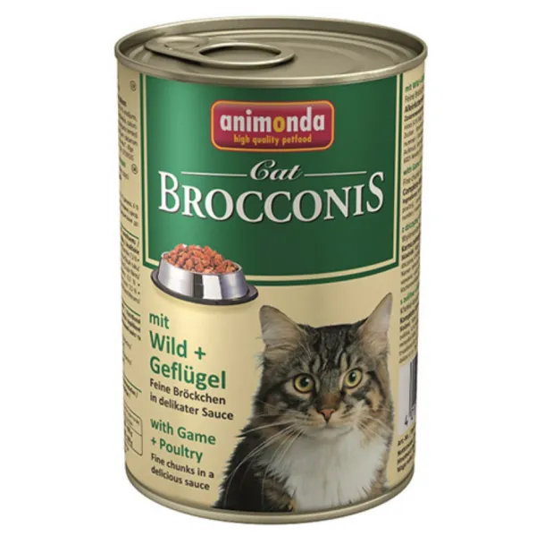 Animonda Brocconis Av Hayvanlı ve Kümes Hayvanlı 400 gr Kedi Maması