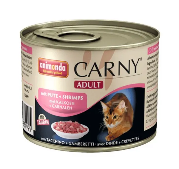 Animonda Carny Adult Hindi Eti ve Karidesli 200 gr Kedi Maması