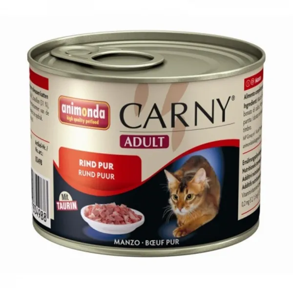 Animonda Carny Adult Sığır Etli 200 gr Kedi Maması