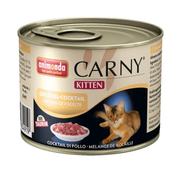 Animonda Carny Kitten Kümes Hayvanlı 200 gr Kedi Maması