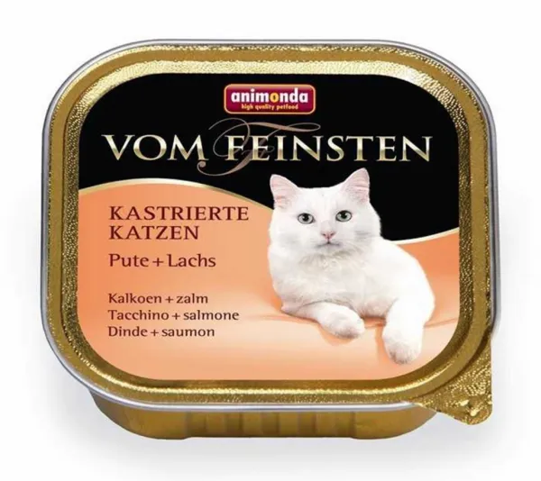 Animonda Vom Feinsten Hindi ve Somonlu 100 gr Kedi Maması