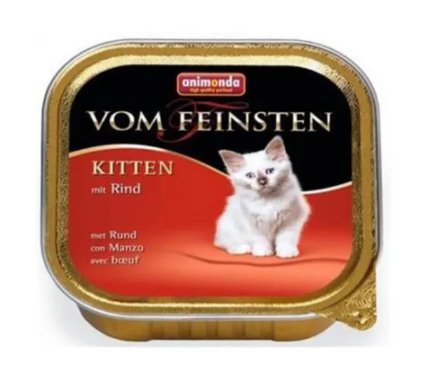 Animonda Vom Feinsten Kitten Sığır Etli 100 gr Kedi Maması