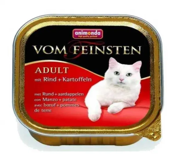 Animonda Vom Feinsten Sığır Etli & Patatesli 100 gr Kedi Maması