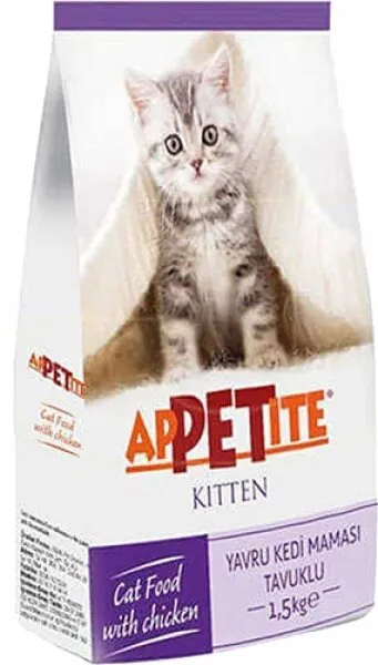 Appetite Tavuklu Yavru 1.5 kg Kedi Maması