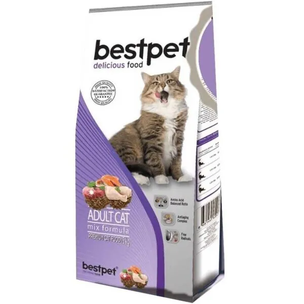 Bestpet Karışık Etli 15 kg Kedi Maması