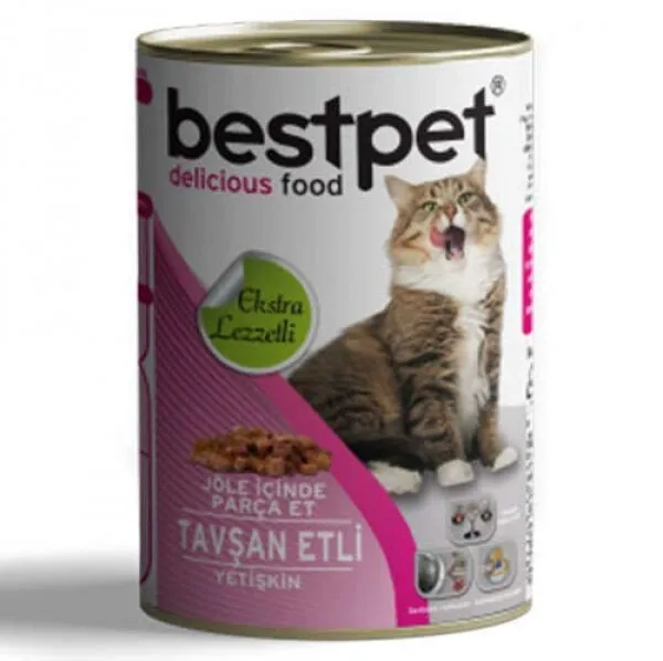 Bestpet Sığır Etli Yetişkin 415 gr Kedi Maması