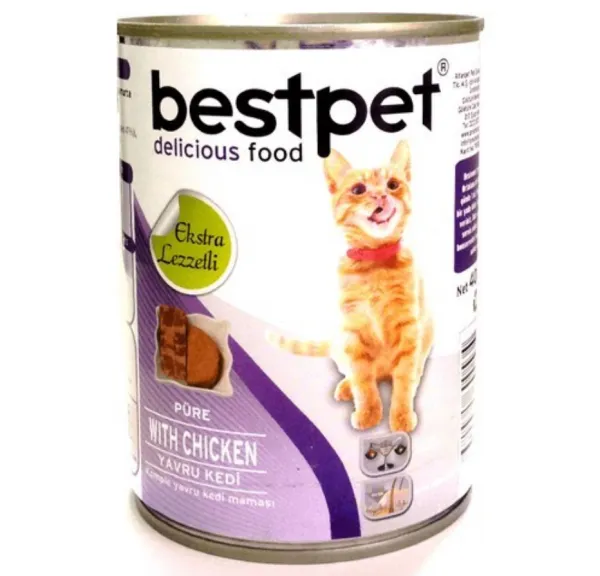 Bestpet Tavuk Etli 400 gr Kedi Maması