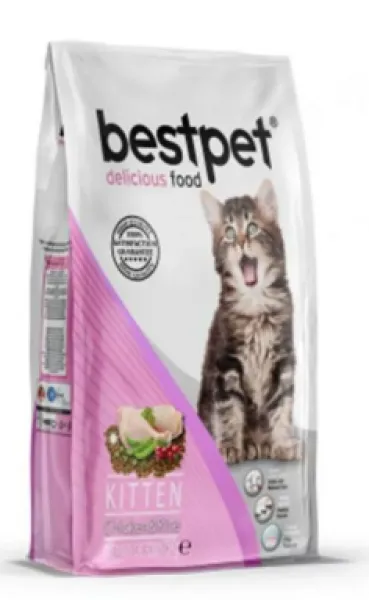 BestPet Tavuklu Yavru 4 kg Kedi Maması