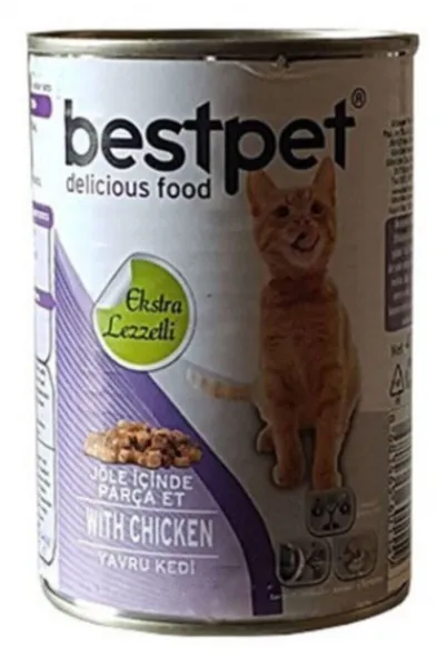 Bestpet Tavuklu Yavru 400 gr Kedi Maması