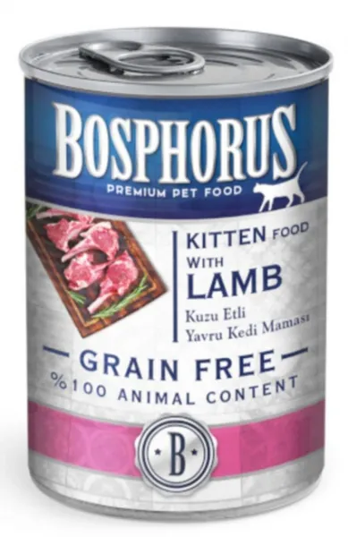 Bosphorus Tahılsız Kuzu Etli 415 gr Kedi Maması