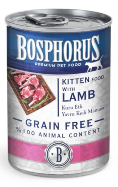 Bosphorus Tahılsız Kuzu Etli Yavru 415 gr Kedi Maması