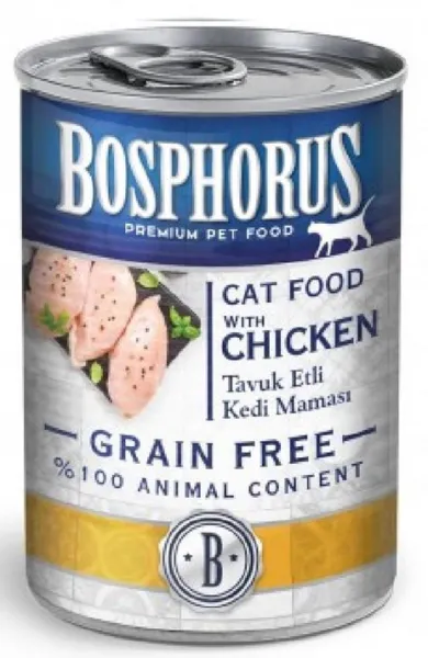 Bosphorus Tahılsız Tavuk Etli 415 gr Kedi Maması