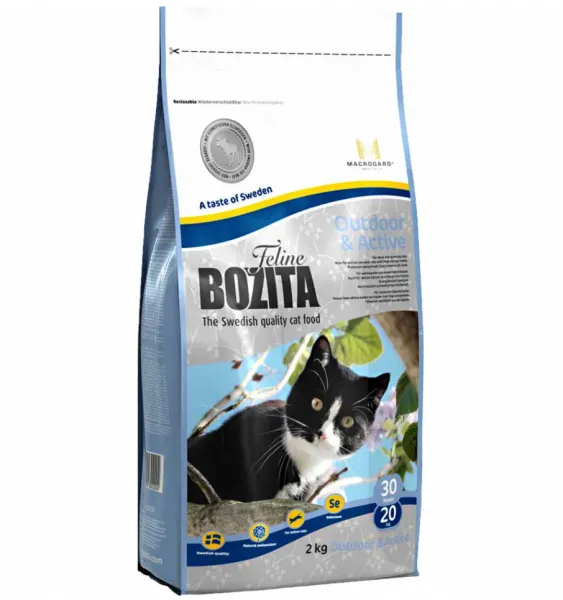 Bozita Feline Outdoor&Active Tavuk ve Geyik Etli 2 kg Kedi Maması