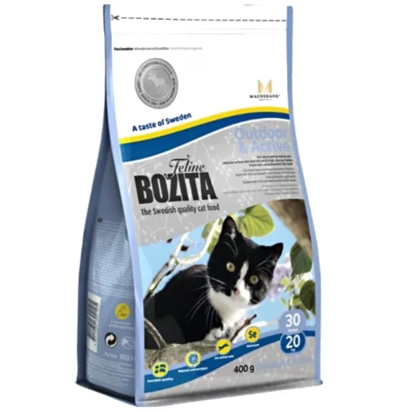 Bozita Feline Outdoor&Active Tavuk ve Geyik Etli 400 gr Kedi Maması