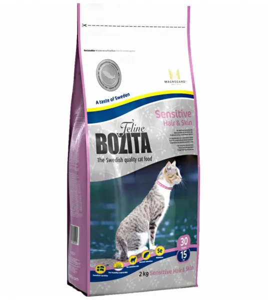 Bozita Feline Sensitive Hair & Skin 2 kg Kedi Maması