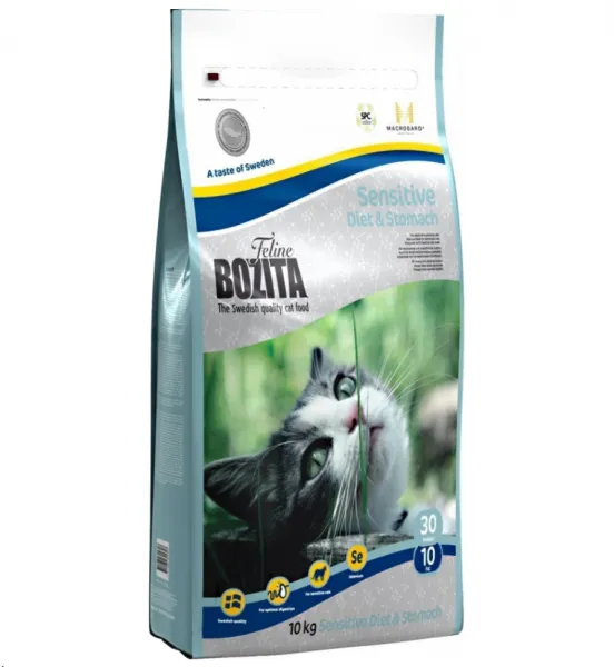 Bozita Sensitive Diet Stomach Geyik Etli 10 kg Kedi Maması