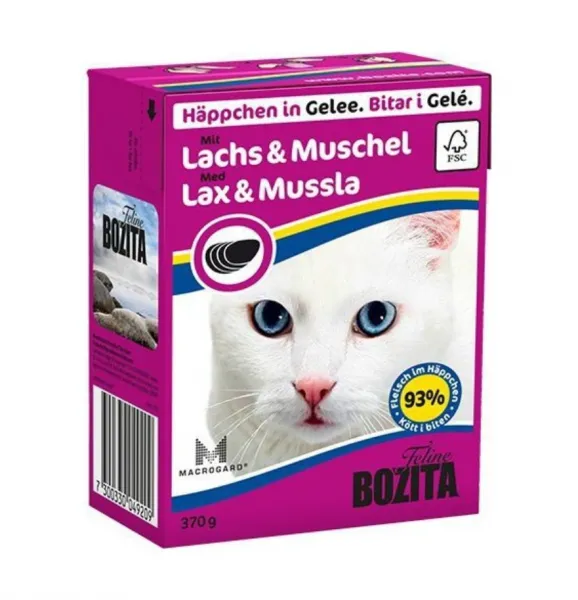 Bozita Tetra İsveç Somon Ve İstiridye 370 gr Kedi Maması