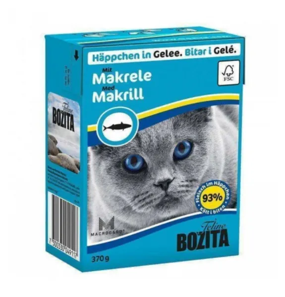Bozita Tetra Orkinos Etli Jöle Parçalı 370 gr Kedi Maması