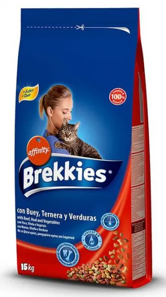 Brekkies Excel Biftekli 15 kg Kedi Maması