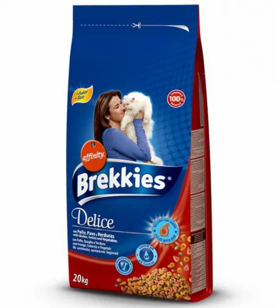 Brekkies Excel Delice Meat 20 kg Kedi Maması